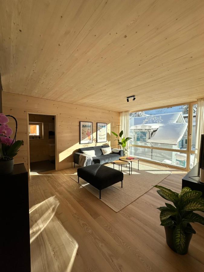 Mondholz Ferienwohnung Andermatt Exterior foto