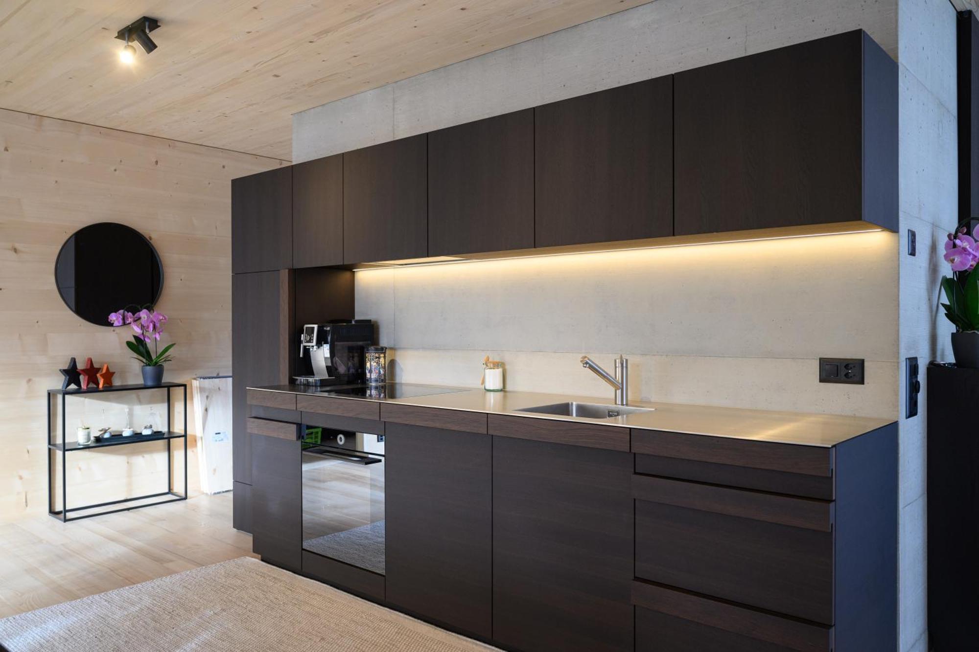 Mondholz Ferienwohnung Andermatt Exterior foto
